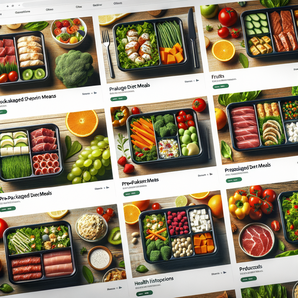 PrePackaged Diet Meals Online